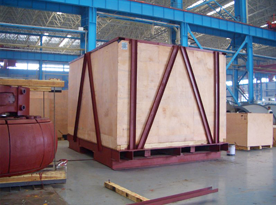 大连钢木混合结构大型包装箱